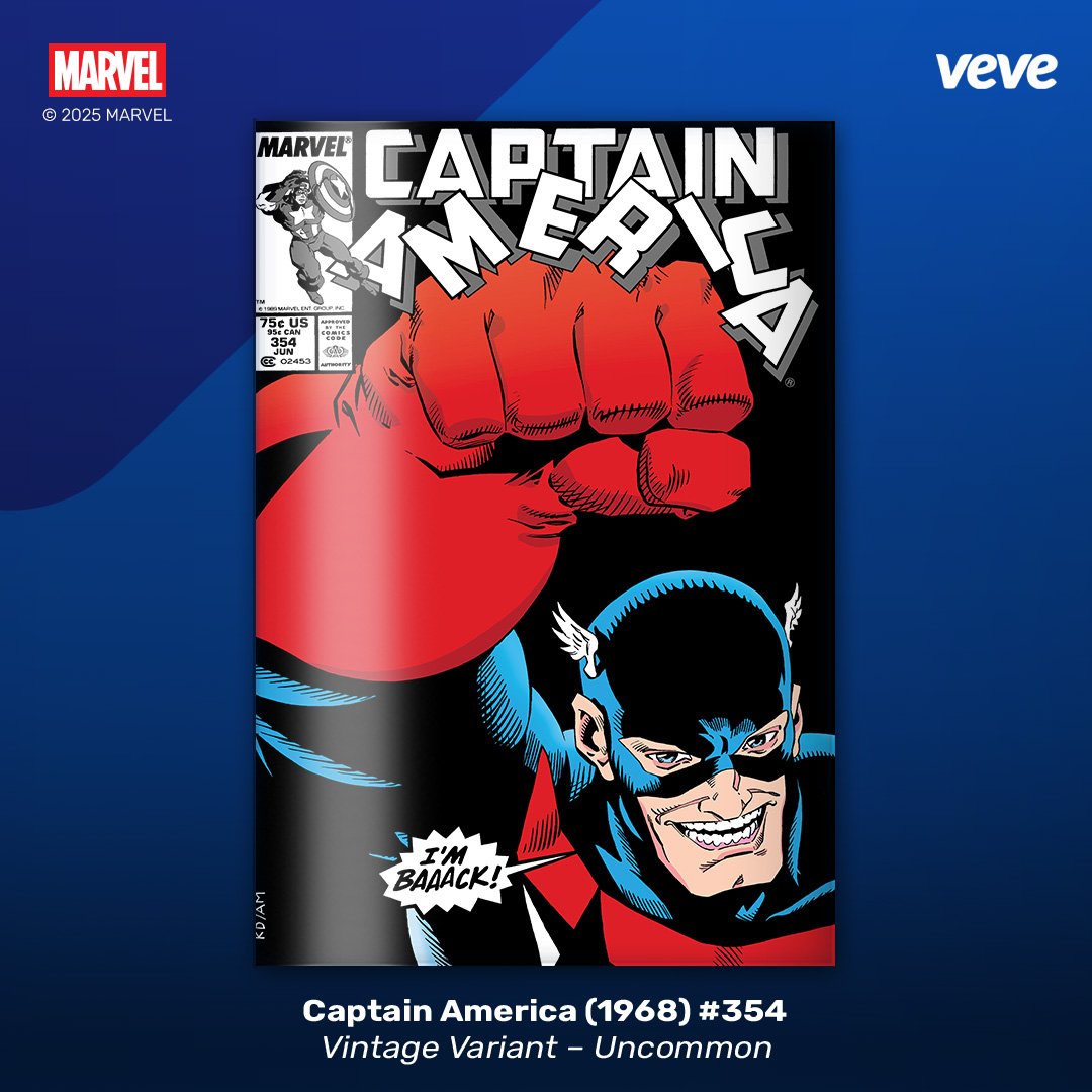 Marvel Digital Comics — Captain America (1968) #354 - VeVe Digital